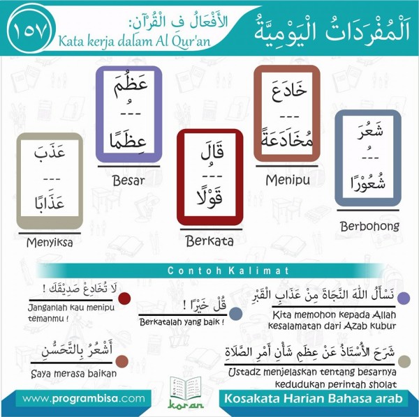 kosa kata harian bahasa arab 157